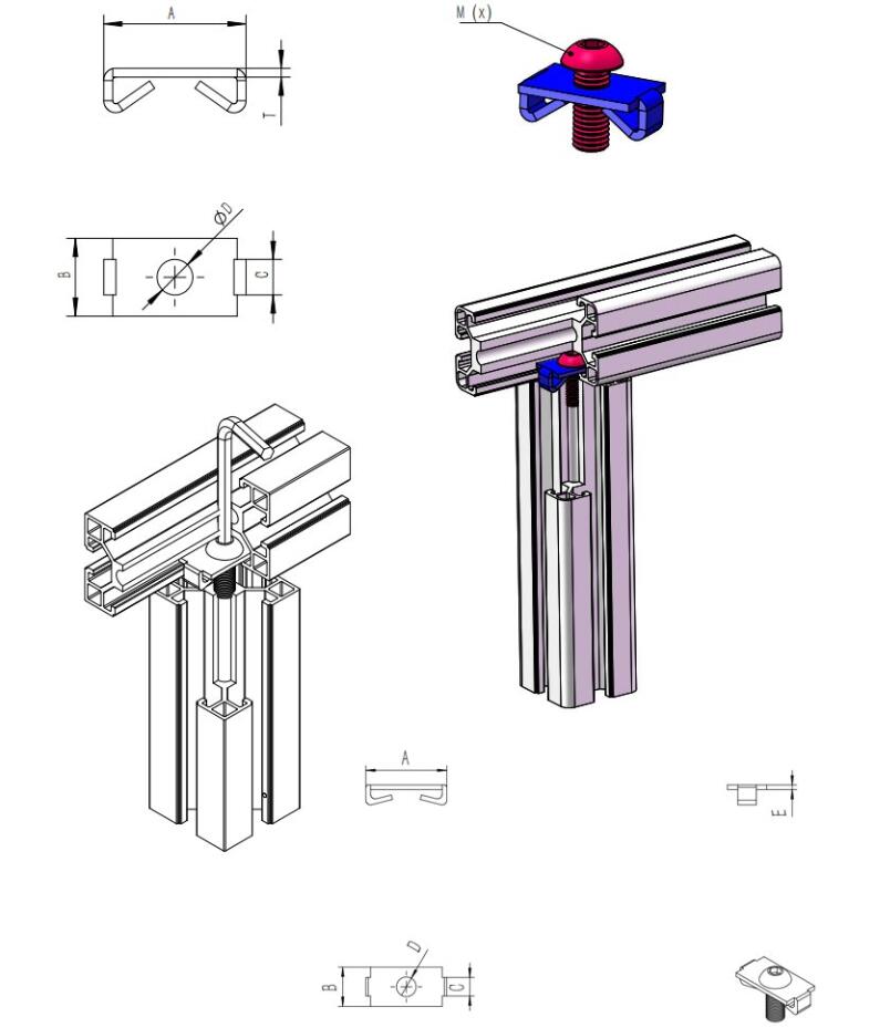 Conectores de perno